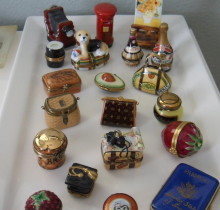 My Limoges box collection (2013).