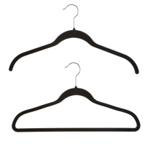 Black Huggable Hangers in Shirt and Suit