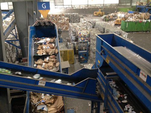 A glimpse into the ReThink Waste center in San Mateo.