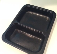 Black Plastic Container