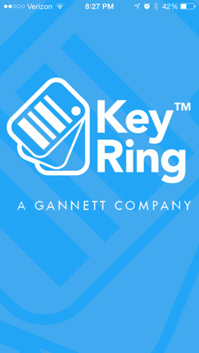 KeyRing App for iPhone