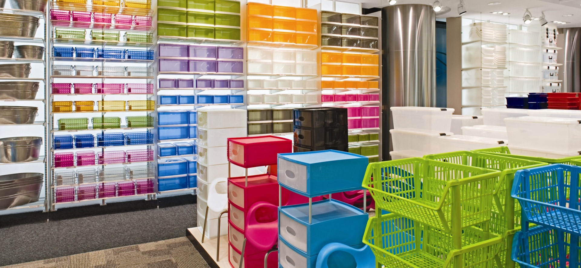 Interior of The Container Store