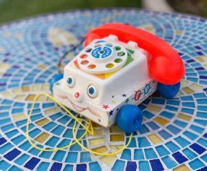 Fisher Price Chatter Phone from the 1980s