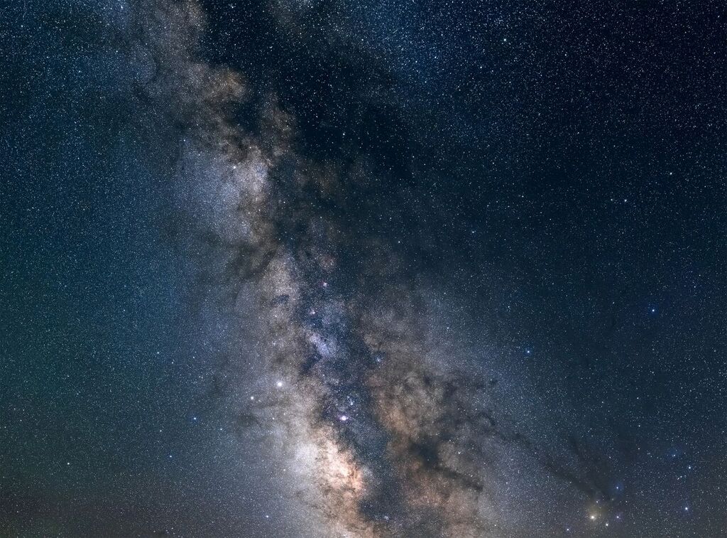 The milky way as captured by Chris Prichard of Chrispzero from Horseshoe Lake