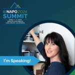 I'm speaking at the NAPO 2024 Summit in Long Beach, CA on April 5th