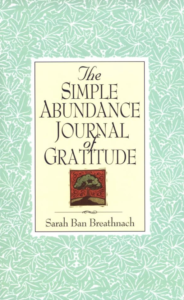 The Simple Abundance Journal of Gratitude is the exact journal I had 20-years ago!